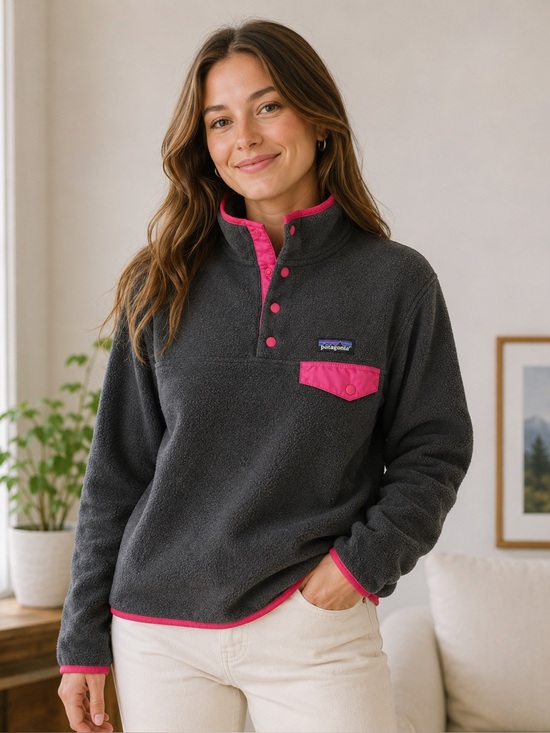 Patagonia Other - Patagonia Synchilla Snap-T Charcoal Fleece Pullover | Sz Medium